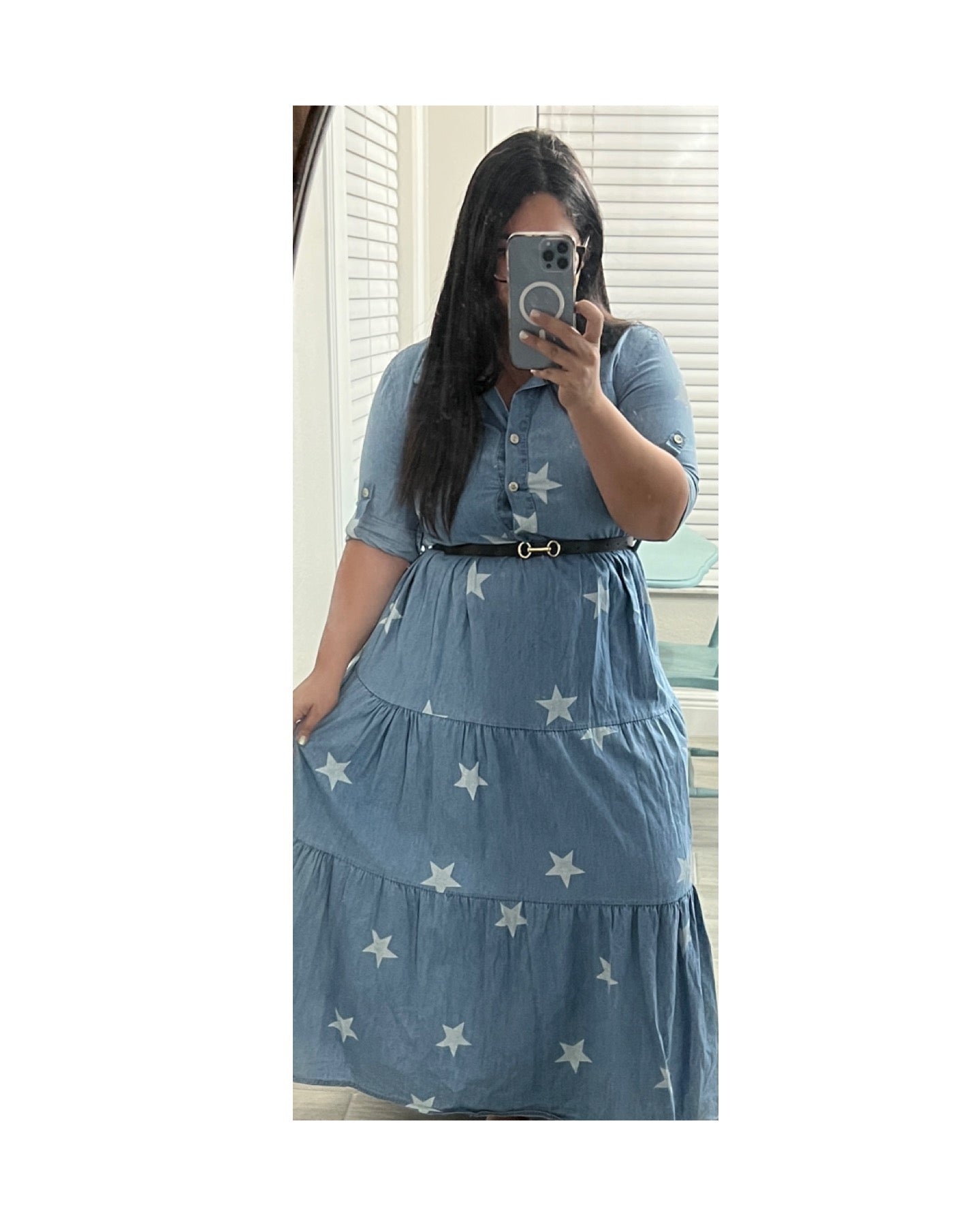 Star Italian Dress One Size