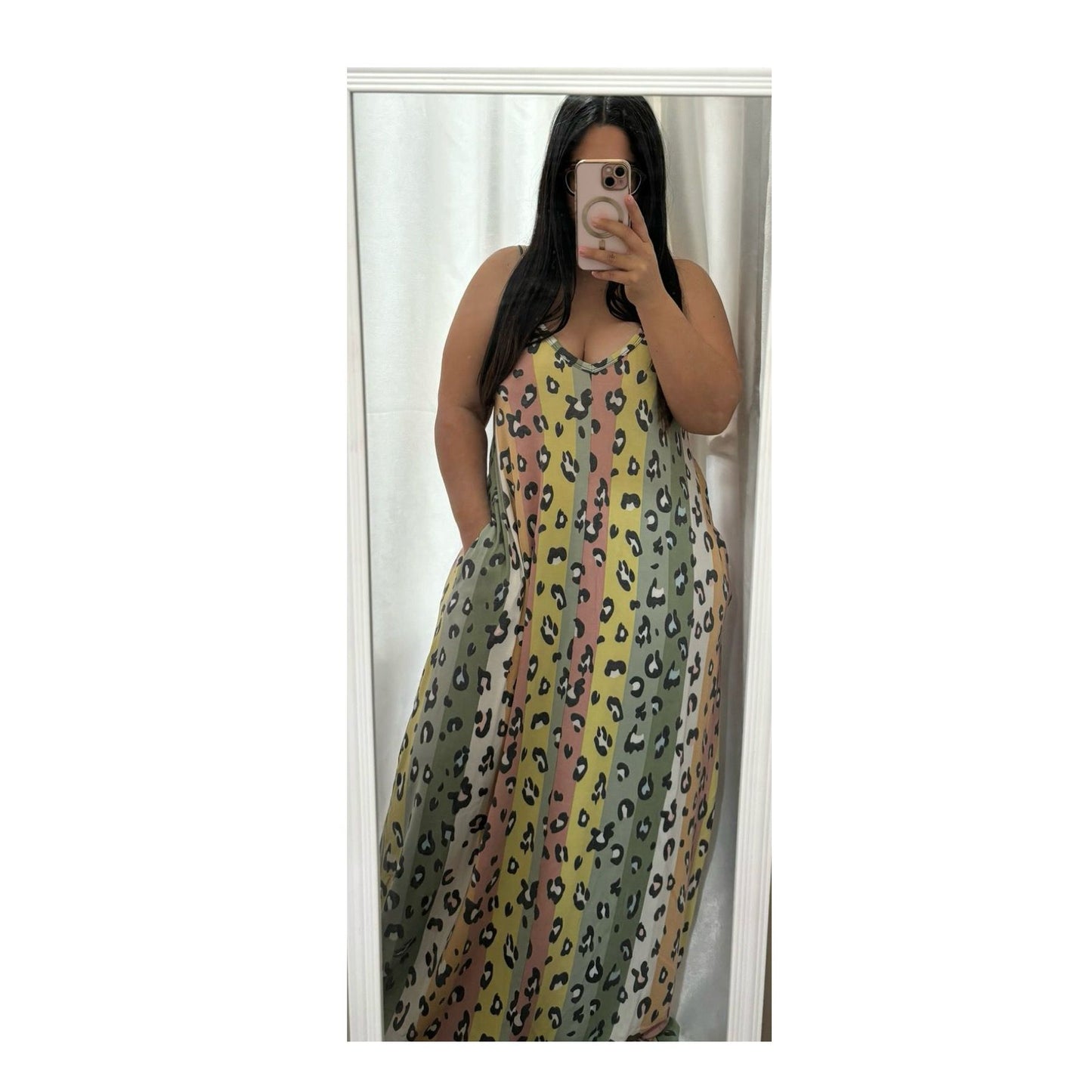 Green Leopard Maxi